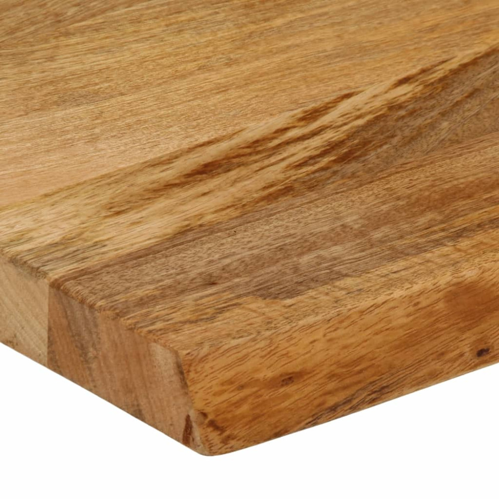Produktbild för Bordsskiva 120x40x3,8 cm levande kant massivt mangoträ
