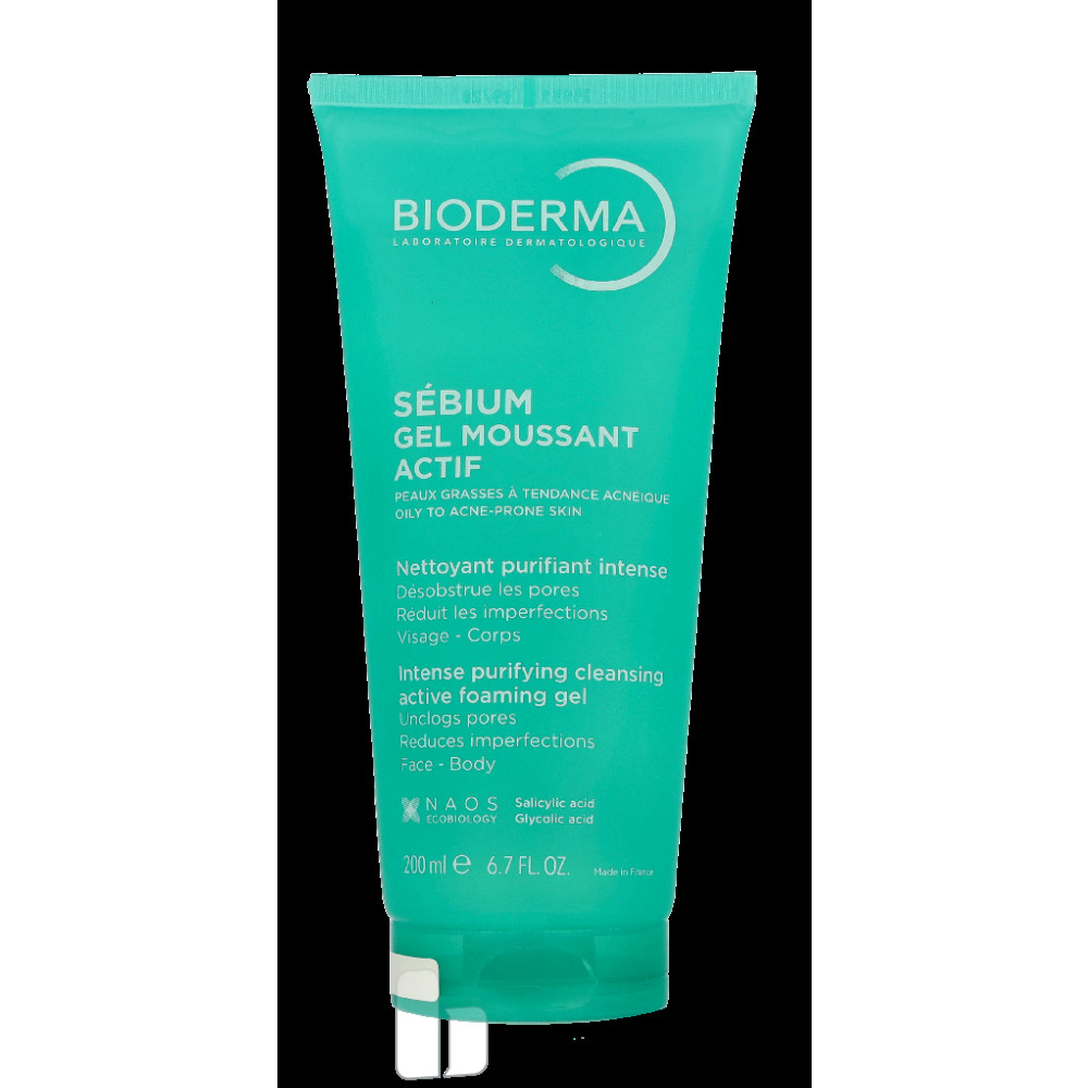 Produktbild för Bioderma Sebium Int. Purifying Cleansing Active Foaming Gel 200 ml