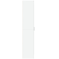 Produktbild för Högskåp vit 70x35x180 cm konstruerat trä