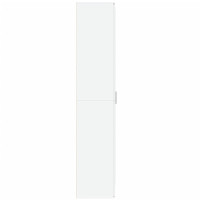 Produktbild för Högskåp vit 80x35x180 cm konstruerat trä