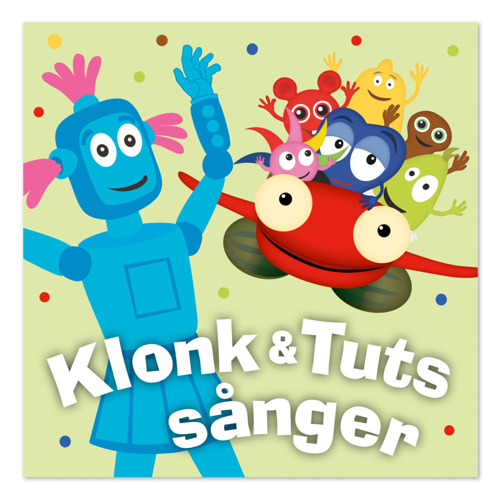 Produktbild för Klonk & Tuts sånger : noter & texter (inbunden)