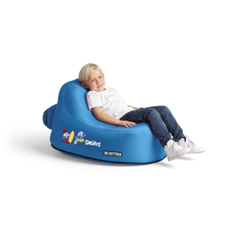 Produktbild för Softybag Chair Kids Smurf