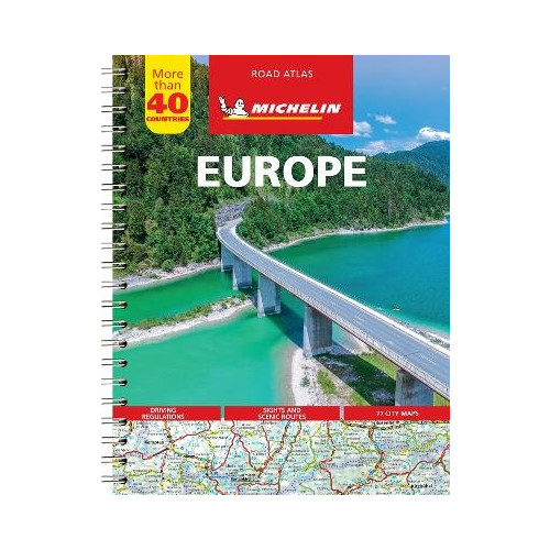 Michelin Europe - Tourist and Motoring Atlas (A4-Spiral) (bok, spiral, eng)