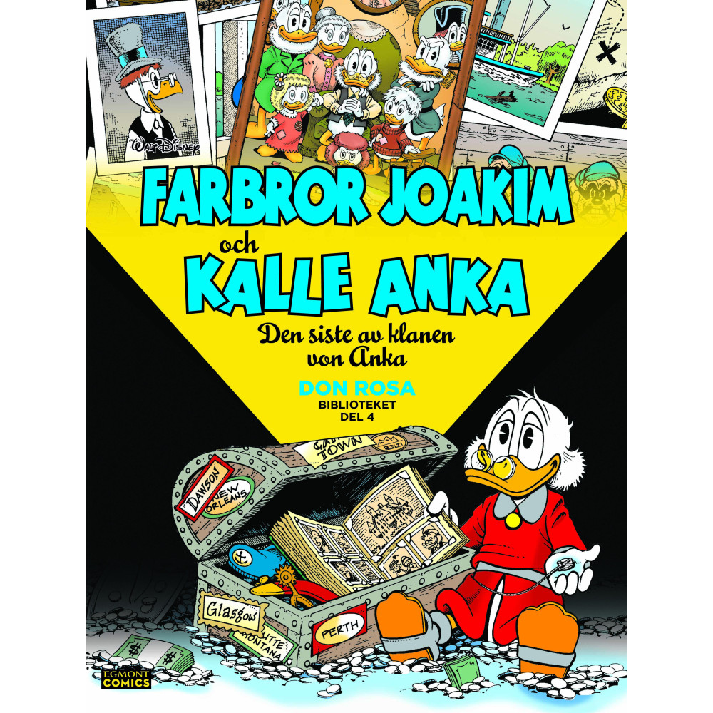 Produktbild för Farbror Joakim och Kalle Anka. Den siste av klanen von Anka (inbunden)