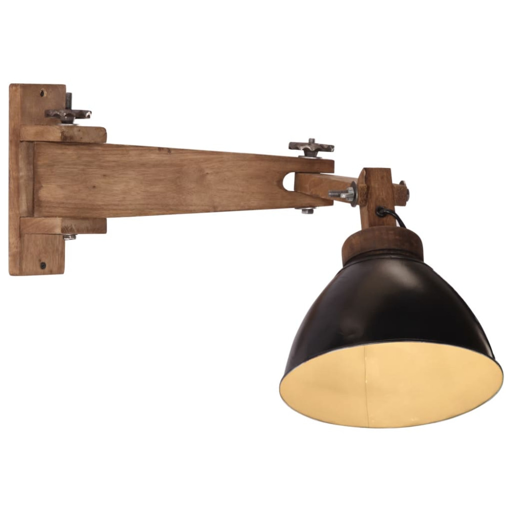 Produktbild för Vägglampa 25 W svart E27