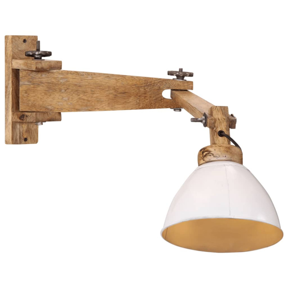 Produktbild för Vägglampa 25 W vit E27