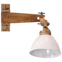 Produktbild för Vägglampa 25 W vit E27