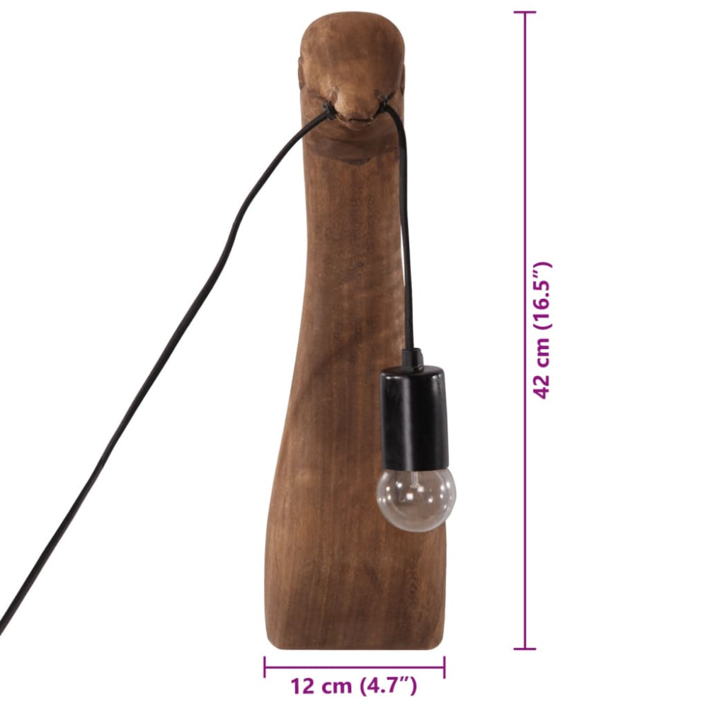 Produktbild för Vägglampa djurformad 25 W 12x12x42 cm E27