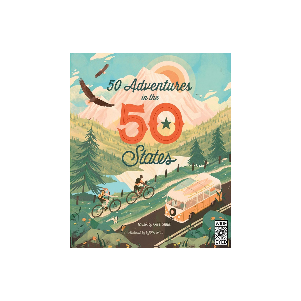 Produktbild för 50 Adventures in the 50 States (häftad, eng)