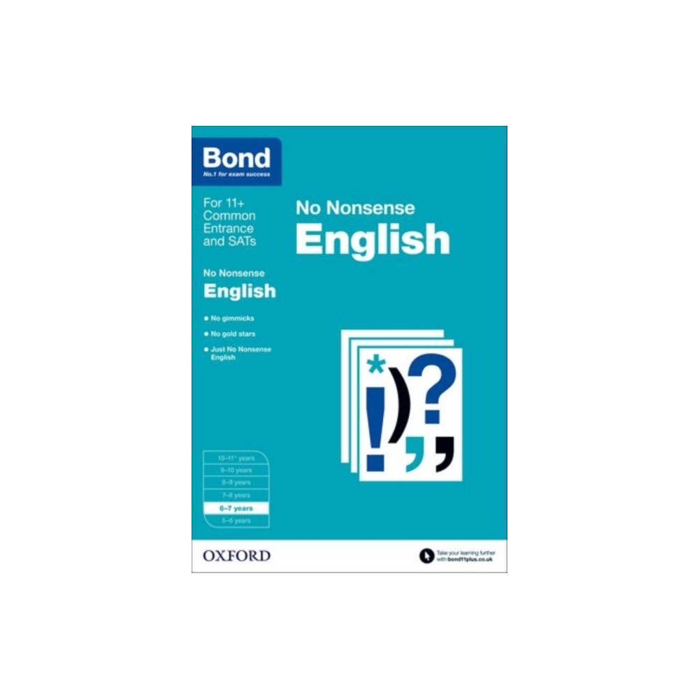Produktbild för Bond: English: No Nonsense (häftad, eng)