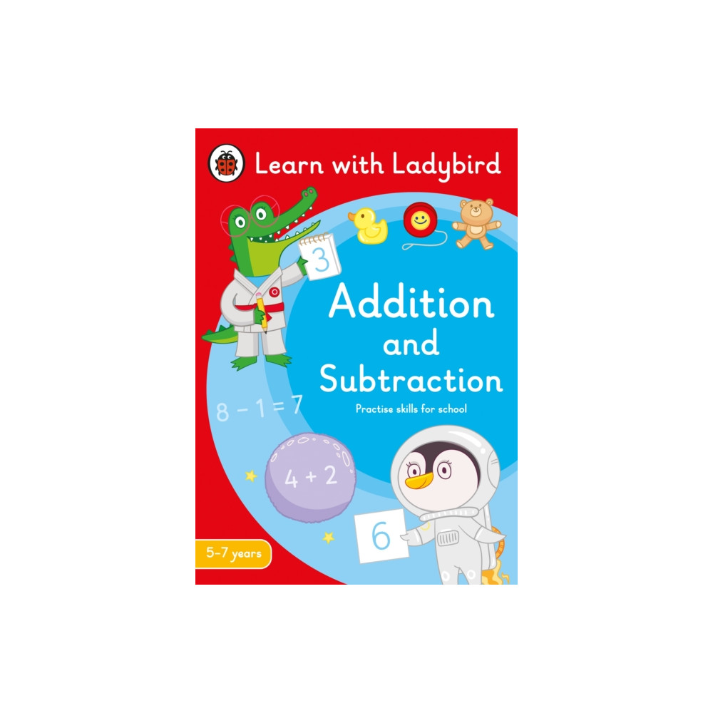 Produktbild för Addition and Subtraction: A Learn with Ladybird Activity Book 5-7 years (häftad, eng)