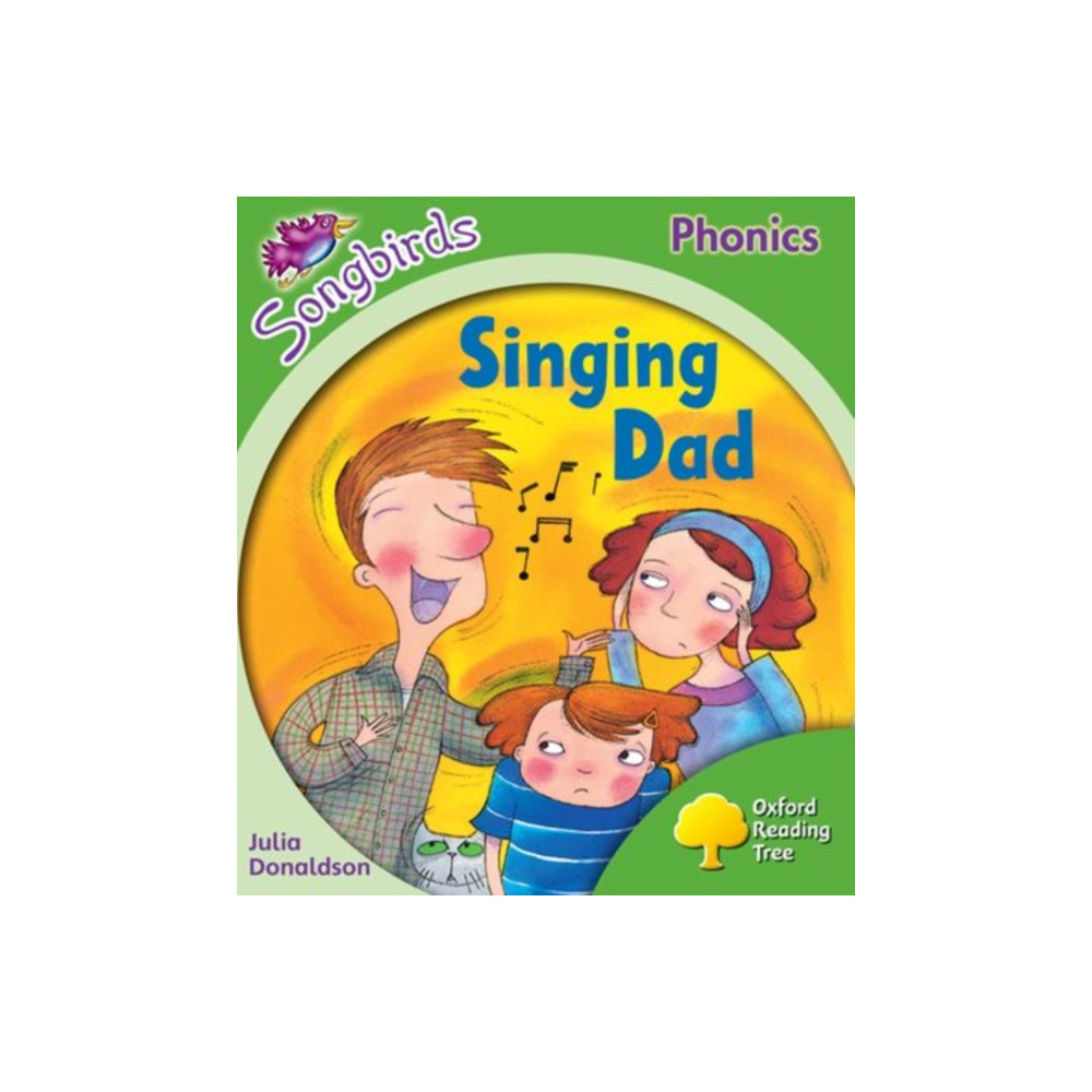Produktbild för Oxford Reading Tree Songbirds Phonics: Level 2: Singing Dad (häftad, eng)