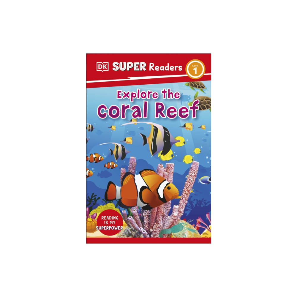 Produktbild för DK Super Readers Level 1 Explore the Coral Reef (häftad, eng)