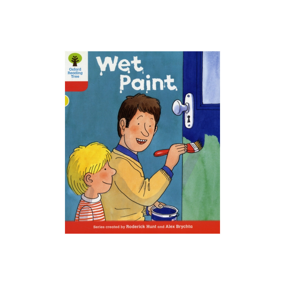 Produktbild för Oxford Reading Tree: Level 4: More Stories B: Wet Paint (häftad, eng)