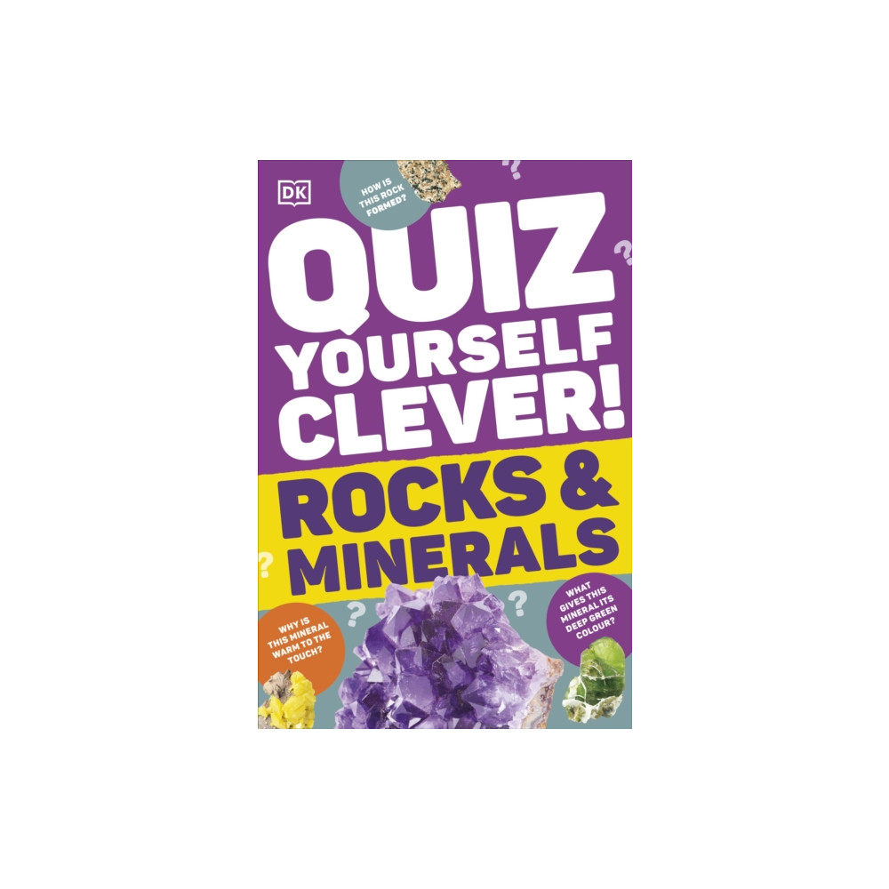 Produktbild för Quiz Yourself Clever! Rocks and Minerals (häftad, eng)