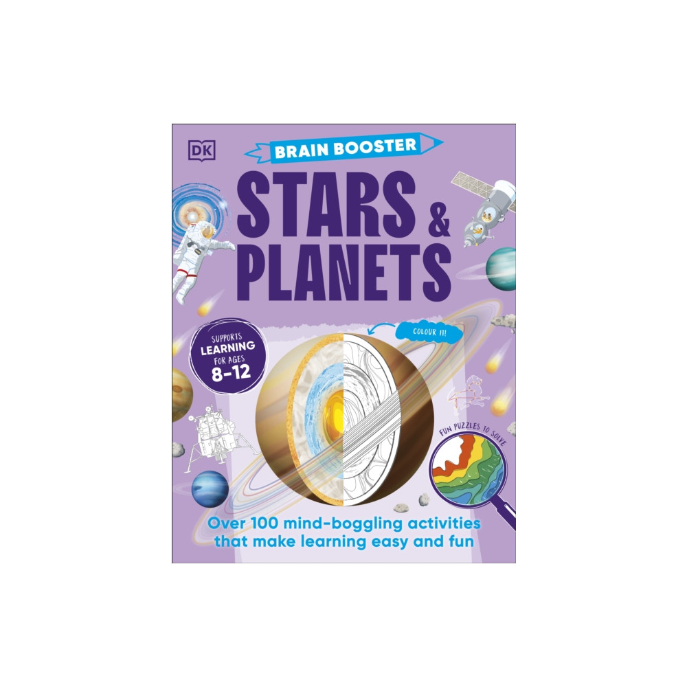 Produktbild för Brain Booster Stars and Planets (häftad, eng)