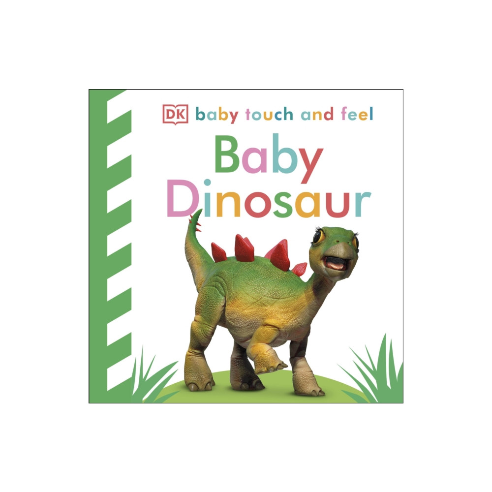 Produktbild för Baby Touch and Feel Baby Dinosaur (bok, board book, eng)