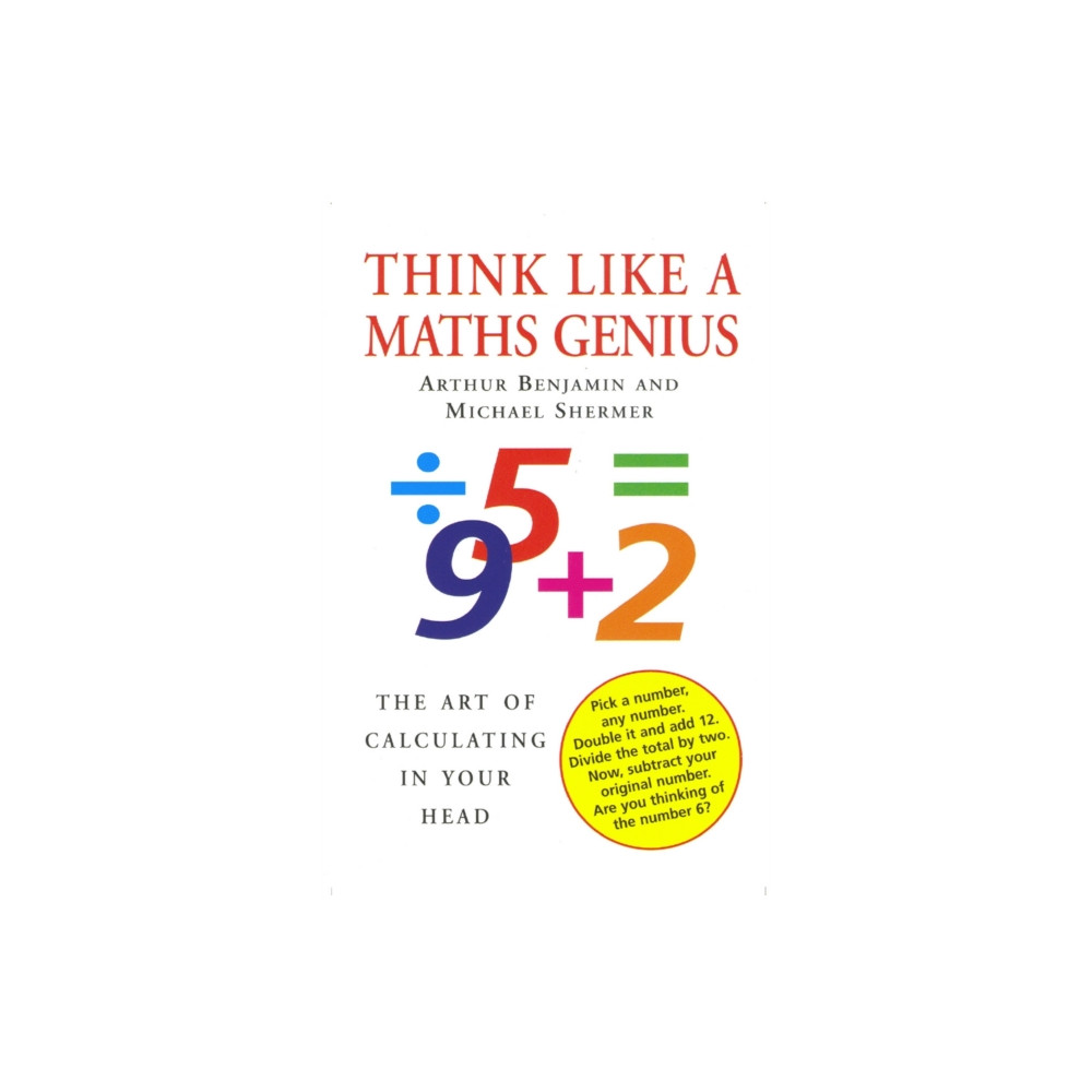 Produktbild för Think Like A Maths Genius (häftad, eng)