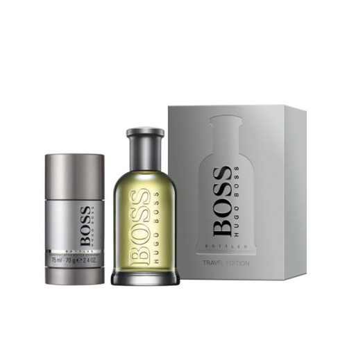 Hugo Boss Giftset Hugo Boss Bottled Travel Edition Edt 100ml + Deostick 75ml