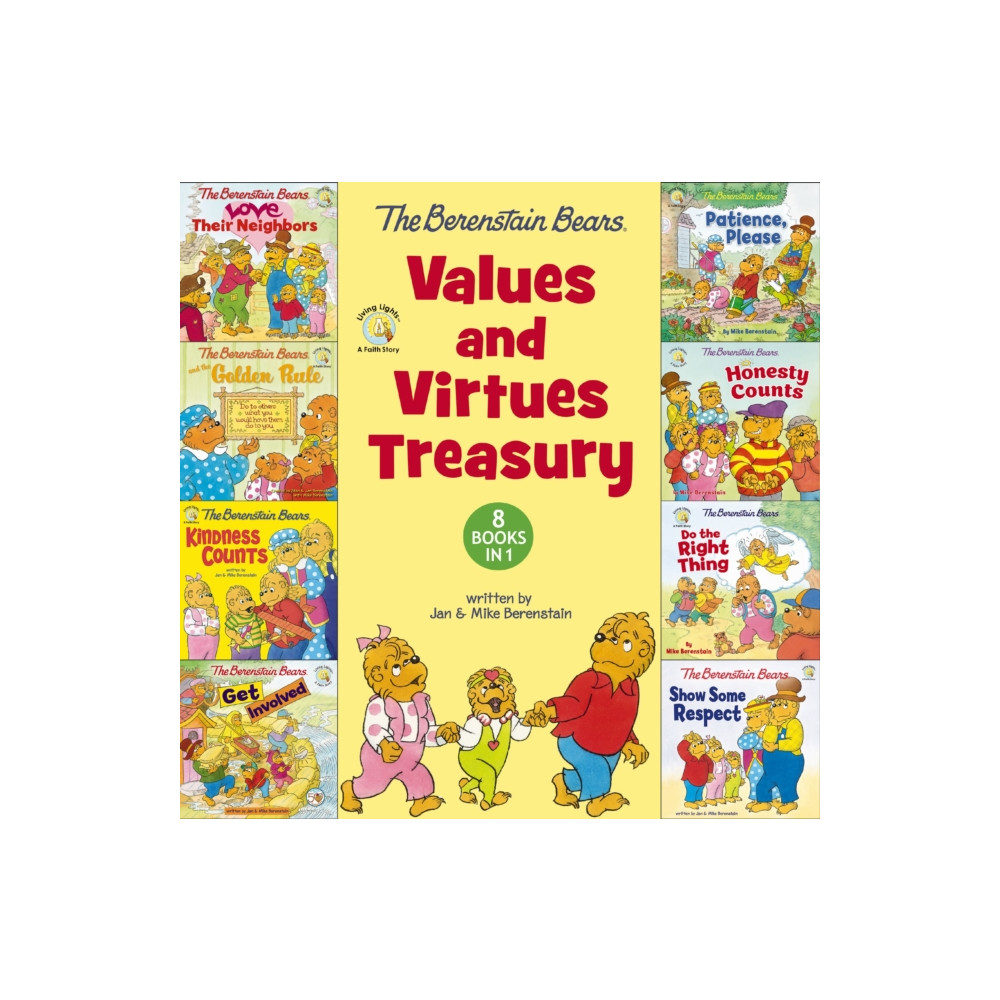 Produktbild för The Berenstain Bears Values and Virtues Treasury (inbunden, eng)