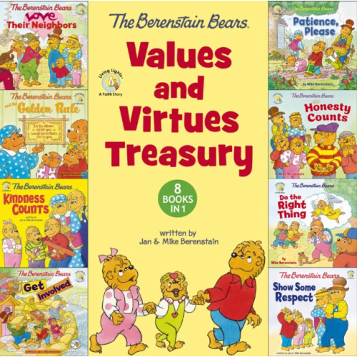 Zondervan The Berenstain Bears Values and Virtues Treasury (inbunden, eng)