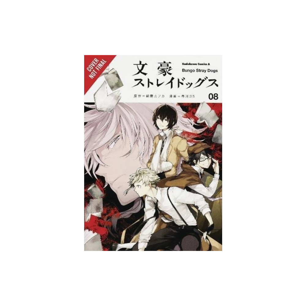 Produktbild för Bungo Stray Dogs, Vol. 8 (häftad, eng)