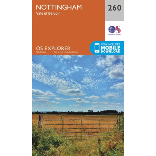 Ordnance Survey Nottingham, Vale of Belvoir