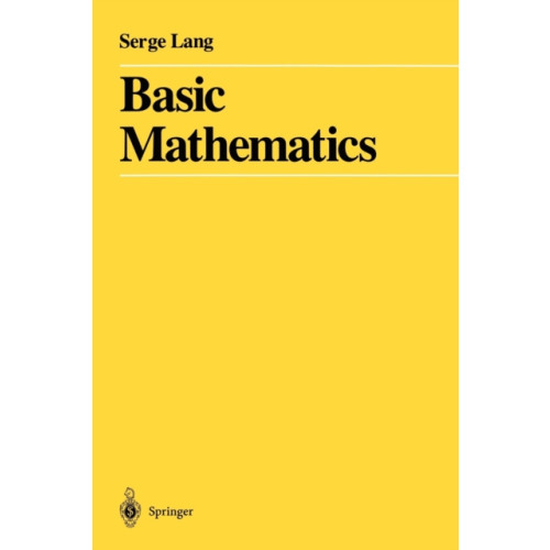 Springer-Verlag New York Inc. Basic Mathematics (häftad, eng)