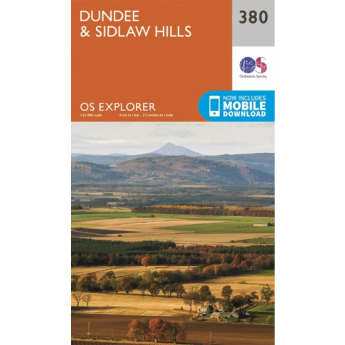 Ordnance Survey Dundee and Sidlaw Hills