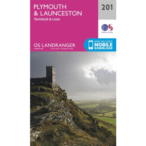 Ordnance Survey Plymouth & Launceston, Tavistock & Looe