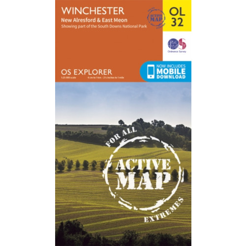 Ordnance Survey Winchester, New Alresford & East Meon