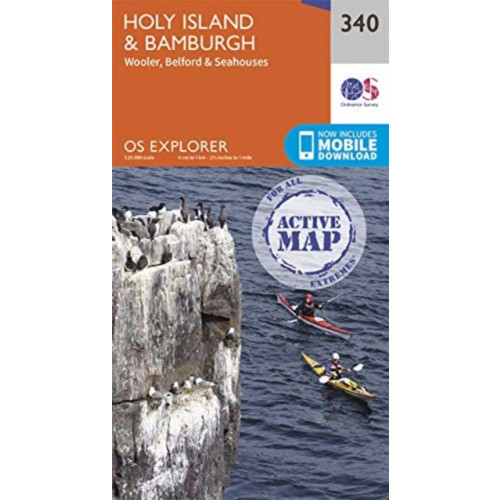 Ordnance Survey Holy Island & Bamburgh