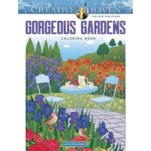 Dover publications inc. Creative Haven Gorgeous Gardens Coloring Book (häftad, eng)