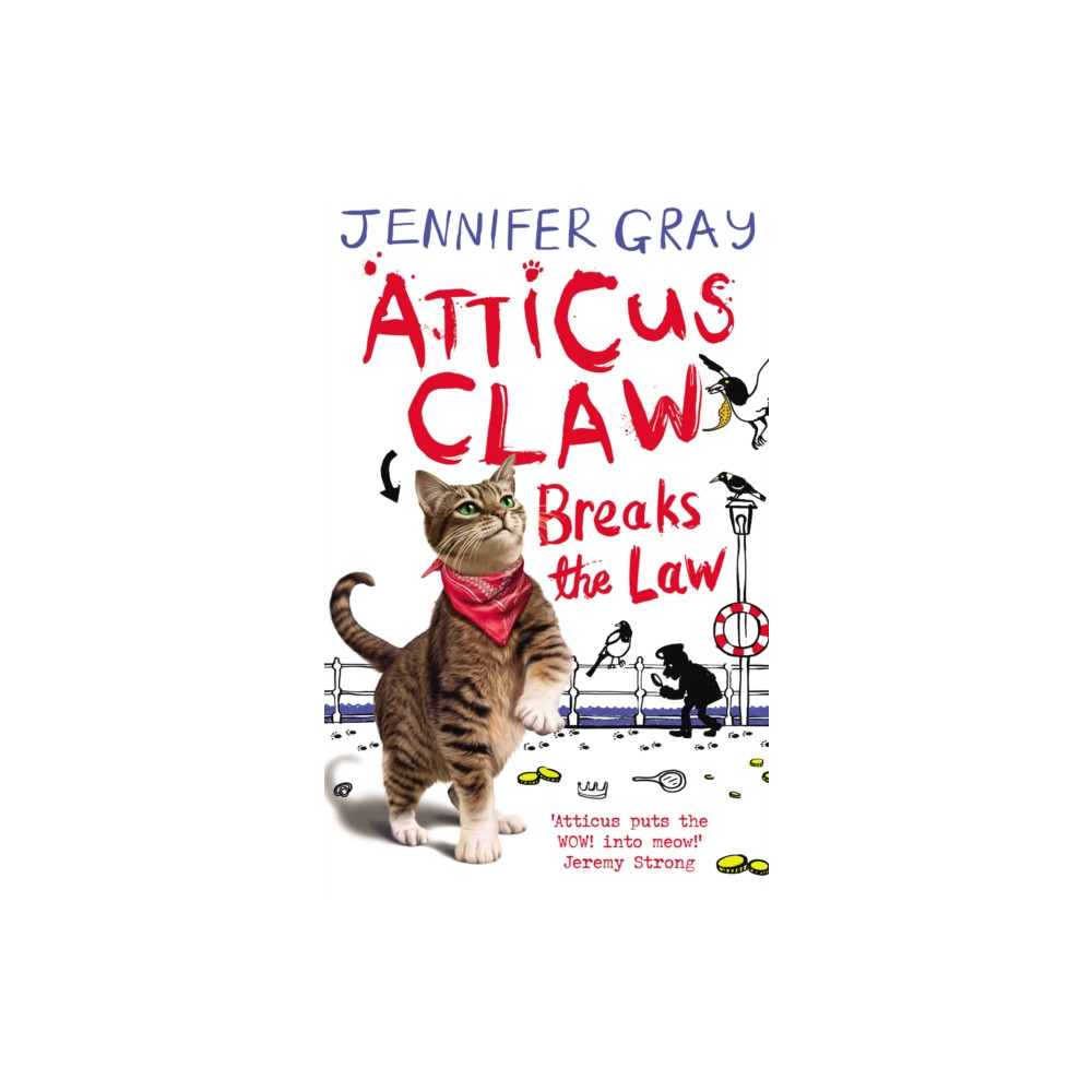 Produktbild för Atticus Claw Breaks the Law (häftad, eng)