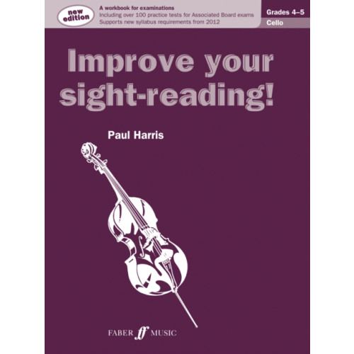 Faber Music Ltd Improve your sight-reading! Cello Grades 4-5 (häftad, eng)