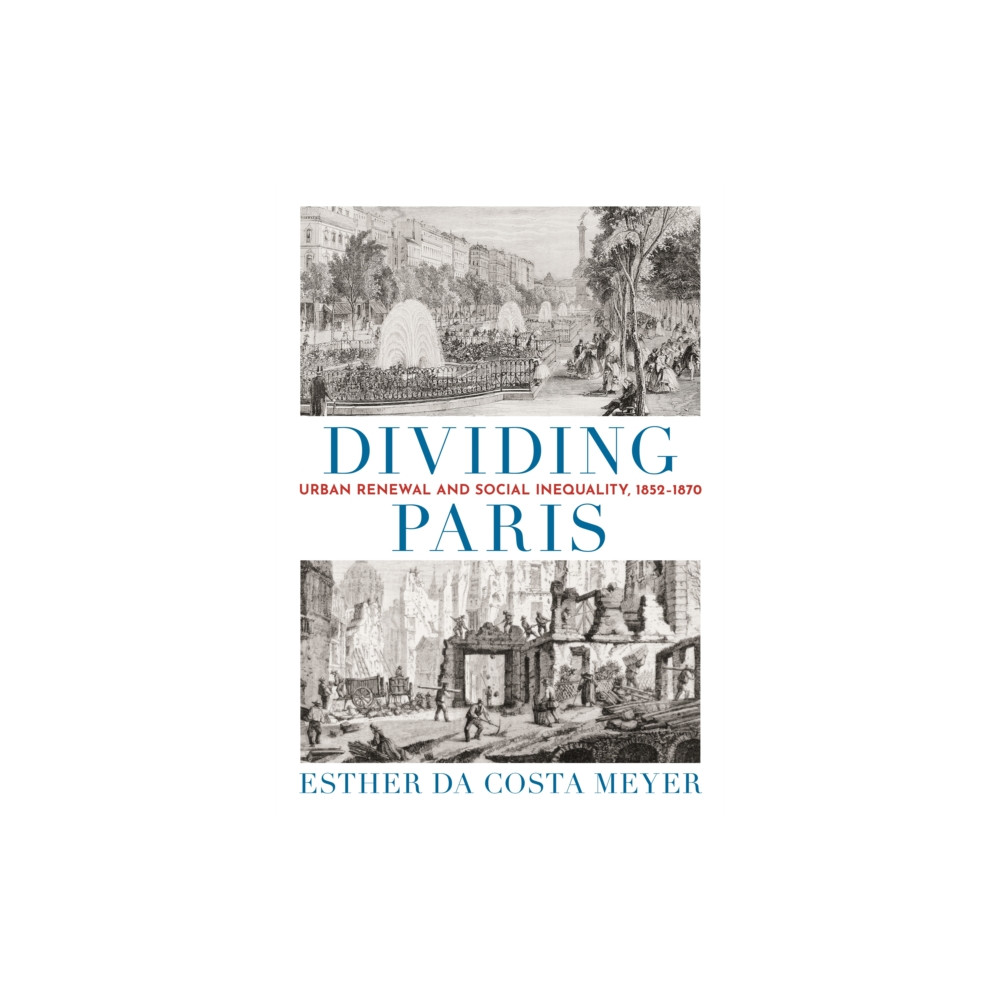 Produktbild för Dividing Paris (inbunden, eng)