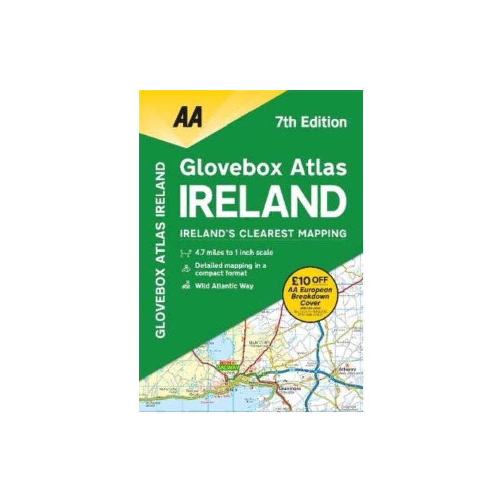 Produktbild för Glovebox Atlas Ireland (häftad, eng)