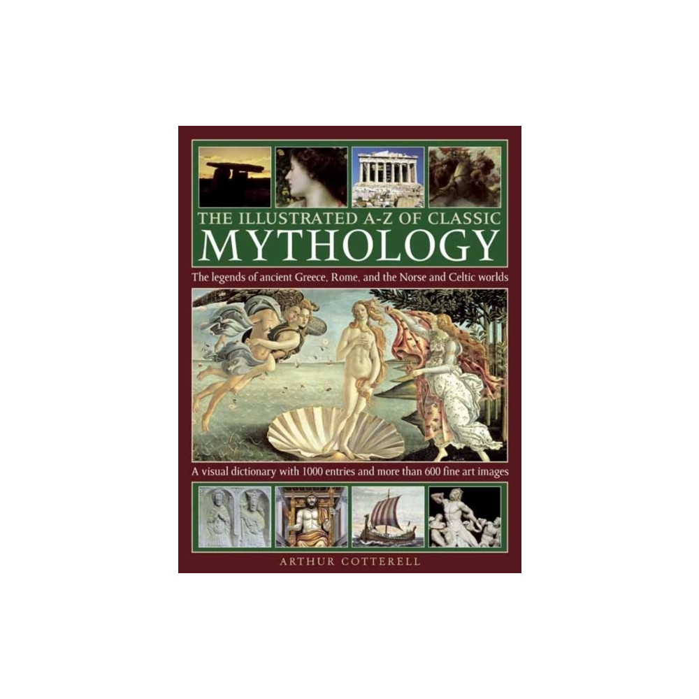 Produktbild för Illustrated A-z of Classic Mythology (inbunden, eng)