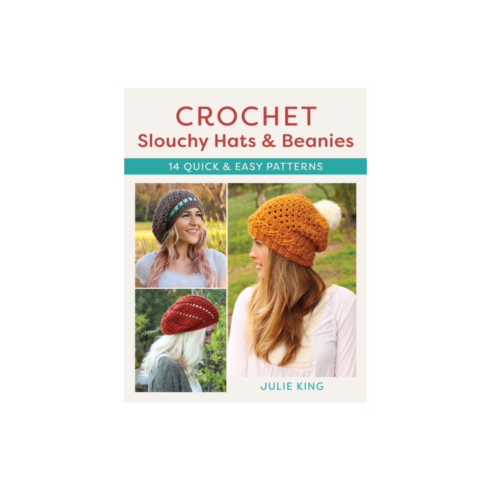 Produktbild för Crochet Slouchy Hats and Beanies (häftad, eng)