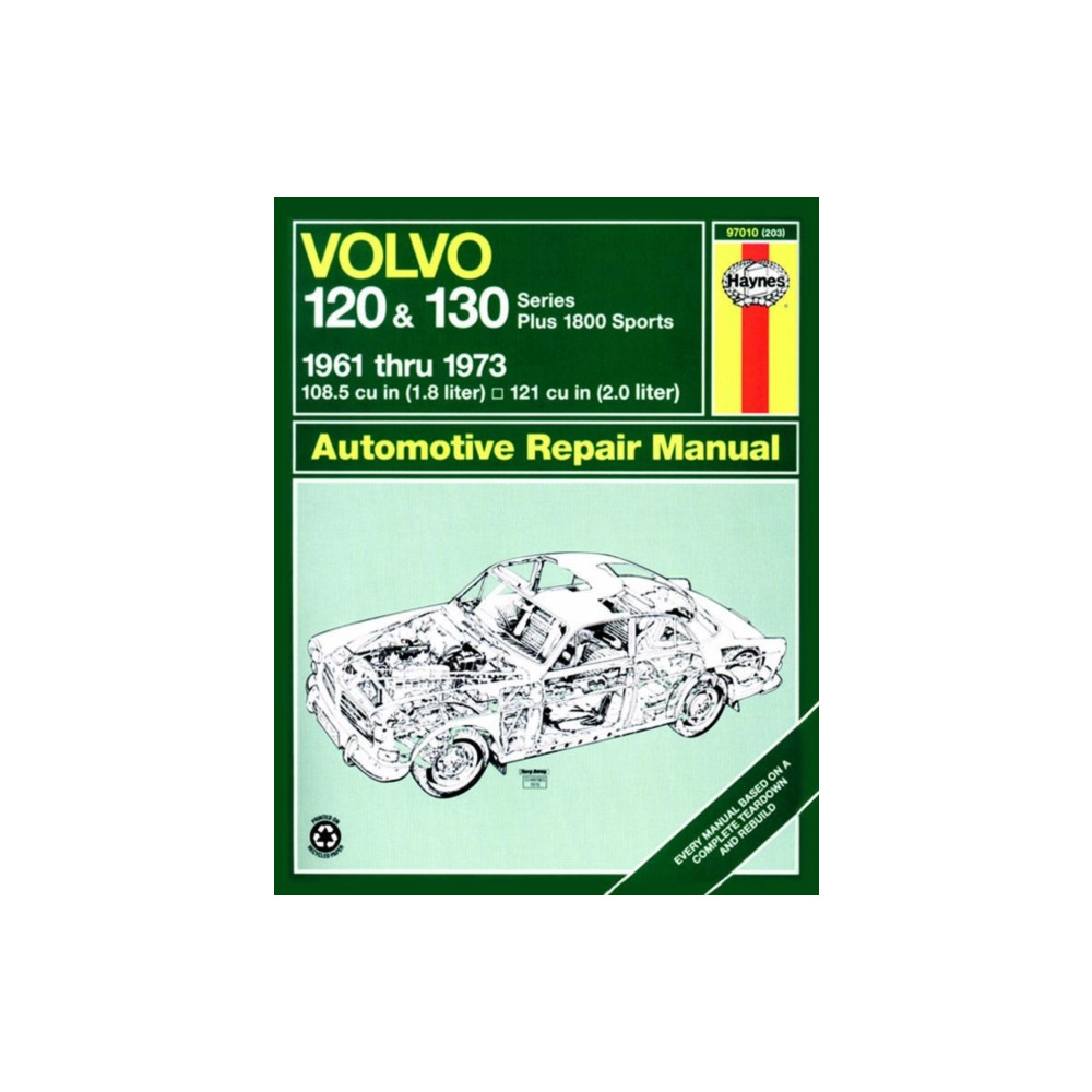 Produktbild för Volvo 120 & 130 Series (and P1800) (61 - 73) Haynes Repair Manual (häftad, eng)