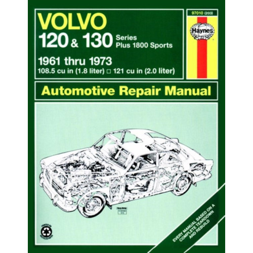 Haynes Publishing Group Volvo 120 & 130 Series (and P1800) (61 - 73) Haynes Repair Manual (häftad, eng)