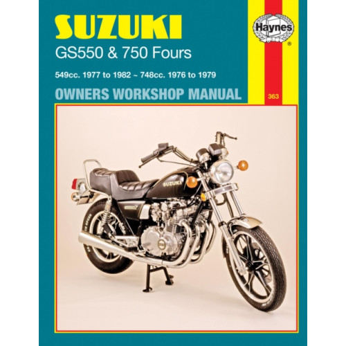 Haynes Publishing Group Suzuki GS550 (77 - 82) & GS750 Fours (76 - 79) Haynes Repair Manual (häftad, eng)