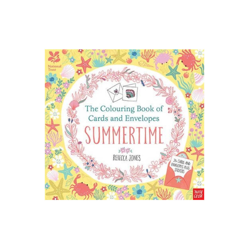 Produktbild för National Trust: The Colouring Book of Cards and Envelopes - Summertime (häftad, eng)