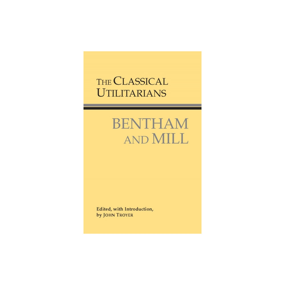 Produktbild för The Classical Utilitarians (häftad, eng)
