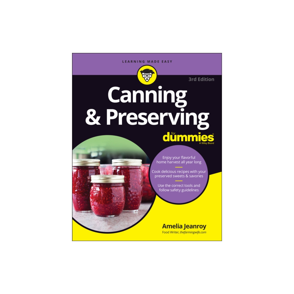 Produktbild för Canning & Preserving For Dummies (häftad, eng)