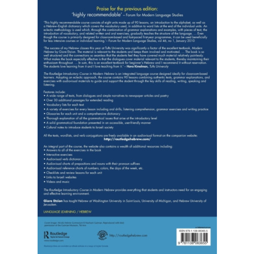 Taylor & francis ltd The Routledge Introductory Course in Modern Hebrew (häftad, eng)