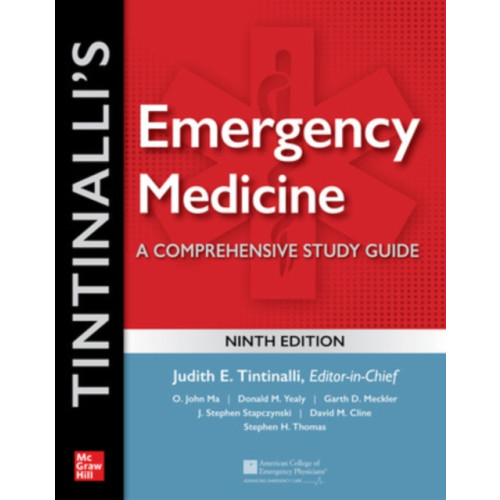 McGraw-Hill Education Tintinalli's Emergency Medicine: A Comprehensive Study Guide (inbunden, eng)