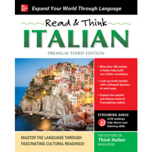 McGraw-Hill Education Read & Think Italian, Premium Third Edition (häftad, eng)