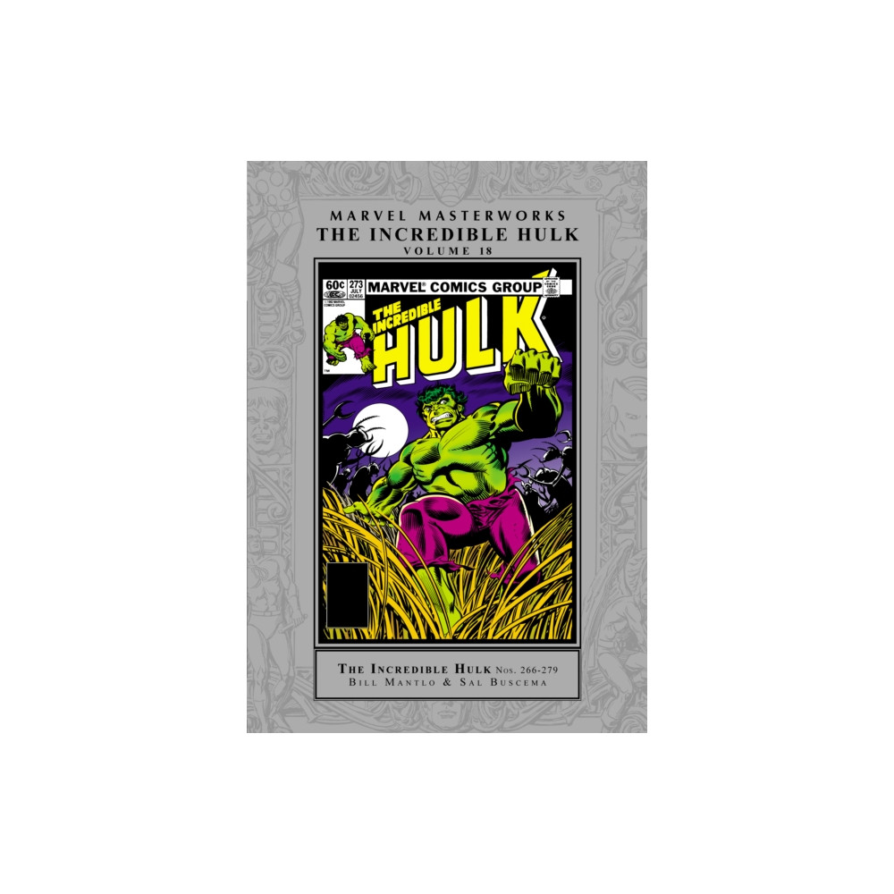 Produktbild för Marvel Masterworks: The Incredible Hulk Vol. 18 (inbunden, eng)