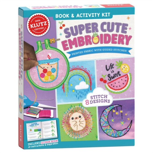 Scholastic US Super Cute Embroidery (häftad, eng)